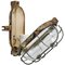 Vintage Industrial Cast Iron and Clear Glass Sconce from Industria Rotterdam, Image 2
