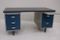 Grey and Blue Metal Desk by Gispen, 1950s