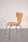 Beech Dining Chairs by Arne Jacobsen for Fritz Hansen, Set of 2 5