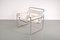 Vintage Chrome Pipe Easy Chair by Marcel Breuer