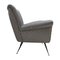 Fauteuil Mid-Century en Tissu Serpentino par Gigi Radice 3