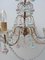 Italian Murano Glass & Crystal Chandelier 12