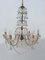 Italian Murano Glass & Crystal Chandelier