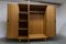 Scandinavian Three-Door Wardrobe in Blond Teak, 1960s 55