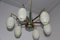 5-Armed Mid-Century Italian Ceiling Lamp 13