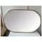 Miroir Biseauté Vintage Oval Plaqué-Or 5