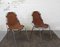 Lounge Chairs in Cow Leather by Charlotte Perriand for Les Arcs, Set of 2 7