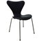 Vintage Black Faux Leather 3107 Butterfly Chair by Arne Jacobsen, 1955, Image 1