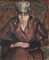 René Guinand, Portrait de femme, 1918, óleo sobre lienzo, enmarcado, Imagen 1