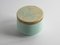 Handcrafted Porcelain Jar with Brass Lid by Anna Diekmann, Image 1