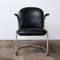 Model 413 Black Vinyl Easy Chair by W.H. Gispen, 1935 7