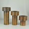 Tall Cylinder Vases in Earth Tones, Set of 3 5