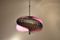 Purple Spiral Pendant Lamp by Henri Mathieu for Lyfa 3