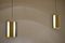 Mid-Century Geometric Metal Pendant Lights from Anvia, Set of 2