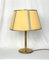 Large Art Deco Brass Table Lamp