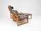 Danish 2256 & 2254 Oak Sled Lounge Chairs with Footstool by Børge Mogensen for Fredericia Stolefabrik, 1956, Image 6