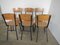 Vintage Side Chairs, 1950s, Set of 6, Image 2