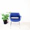 Blauer Vintage Sessel von Olli Mannermaa 3