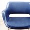 Blauer Vintage Sessel von Olli Mannermaa 6