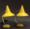 Cocotte Yellow Table Lamps, 1950s, Set of 2, Image 1