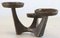 Brutalist Grey Metal Candleholder 5