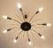 Large Sputnik Ceiling Light, 1950s 12