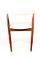Mid Century Rosewood Chairs by Kai Kristiansen, Set of 4, 1950s 4