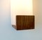 Modernist Teak Wall Lights by Louis Kalff for Philips, 1960s, Set of 2 3