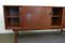 Vintage Italian Teak Credenza with Brass Handles 1