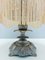 Victorian Table Lamps with Fringe Lampshades, Set of 2, Image 6