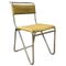 Yellow Faux Leather 102 Diagonal Chair from Gispen, 1927, Image 1