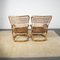 Italian Cane Armchairs, 1960s, Set of 2 2