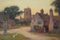 Ernest Charles Walbourn, Paysage rural de Wixford, huile sur toile, début du 20e siècle, encadré 6