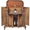Spanish Carved Bar Cabinet in Walnut, 1930s 3