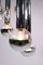 Lampe Cascading en Chrome et Verre par Motoko Ishii pour Staff, 1970s 7