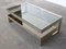 Vintage G-Shaped Gold-Plated Coffee Table 5