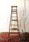 Wooden Foldable Painter's Ladder, 1960s, Image 9