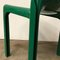 Green Selene Chair by Vico Magistretti for Artemide, 1969 2