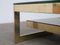 Vintage G-Shaped Gold-Plated Coffee Table 7