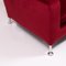 Red Velvet Three-Seat Harry Sofa by Antonio Citterio for B&B Italia, 1990s 10