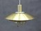 Danish Ceiling Lamp in Metal, 1970s, Image 1