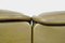 Sofá de tres plazas modelo Ds-12 suizo de cuero de búfalo de de Sede, años 70. Juego de 3, Imagen 20