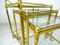 Vintage Nesting Bar Trolleys from Maison Bagues, Image 4