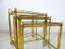 Vintage Nesting Bar Trolleys from Maison Bagues 5