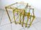 Vintage Nesting Bar Trolleys from Maison Bagues 1