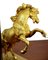 Lámpara de mesa con caballo dorado, años 60, Imagen 3