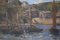 John Chapman Wallis, Paesaggio costiero, Polperro, Olio su tela, Inizio XX secolo, Con cornice, Immagine 2