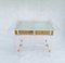 Acrylic Glass and Brass Desk by Charles Hollis Jones, 1990s 4