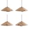 Vintage Pendant Lamp in Teak & Fabrik from Temde, Switzerland, 1960s, Image 8