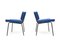 Royal Blue Chairs by Pierre Guariche for Meurop, 1950s, Set of 2 7